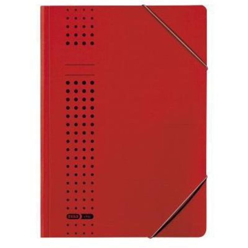Elba - Eckspanner chic din A4 Karton recycelt rot chic din A4 Karton recycelt rot