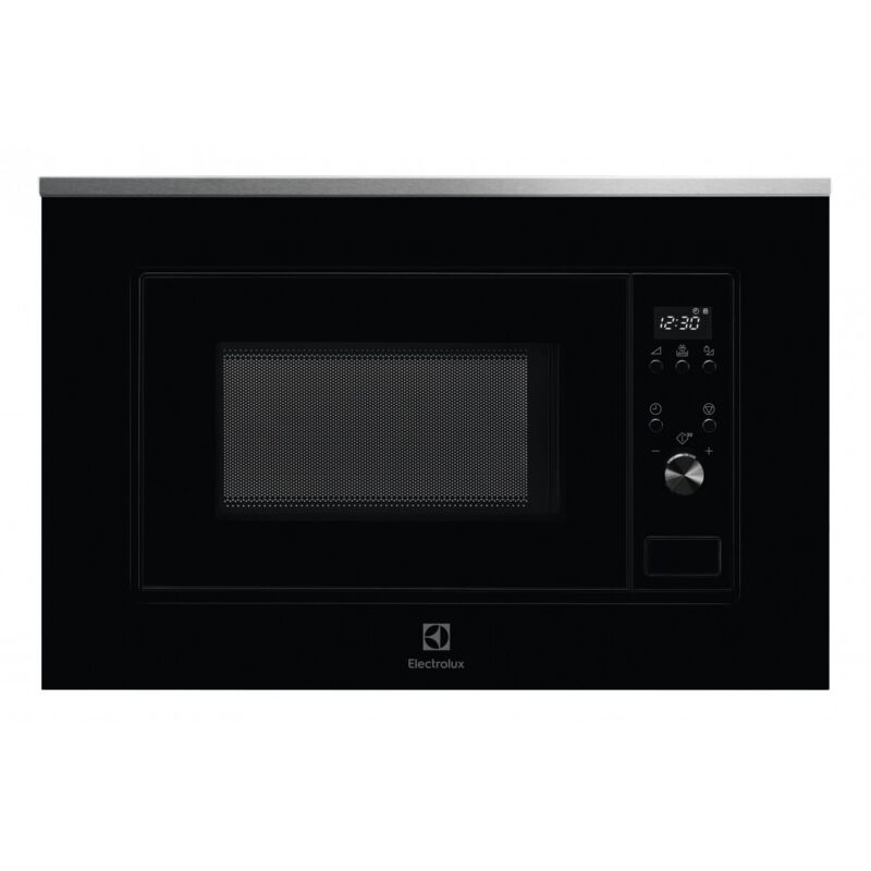 LMS2203EMX Kochfeld Solo - Mikrowelle (Kochfeld, Mikrowelle Solo, 20 l, 700 w, Tasten, Rotary, Schwarz, Edelstahl) - Electrolux