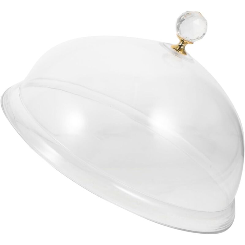 Eleganter transparenter Tortenaufsatz für Desserts, Kuchen, Torten-Staubschutz für Veranstaltungen, Lebensmittelpräsentationen