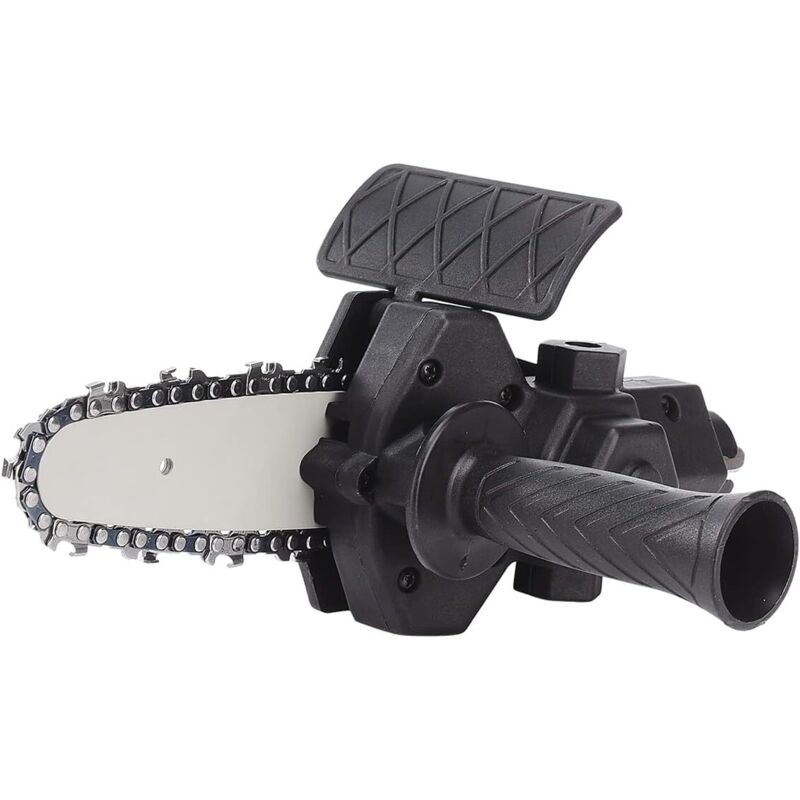 Elektrische Bohrmaschine zur Kettensäge umgebaut, Mini-Elektrokettensägenzubehör, Elektrokettensägenzubehör, Holzschneidwerkzeug, Kettensäge (22 x 8