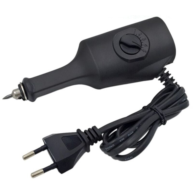 Elektrische Graveur Carving Pen Plotter Maschine Meißel Tipps eu Stecker