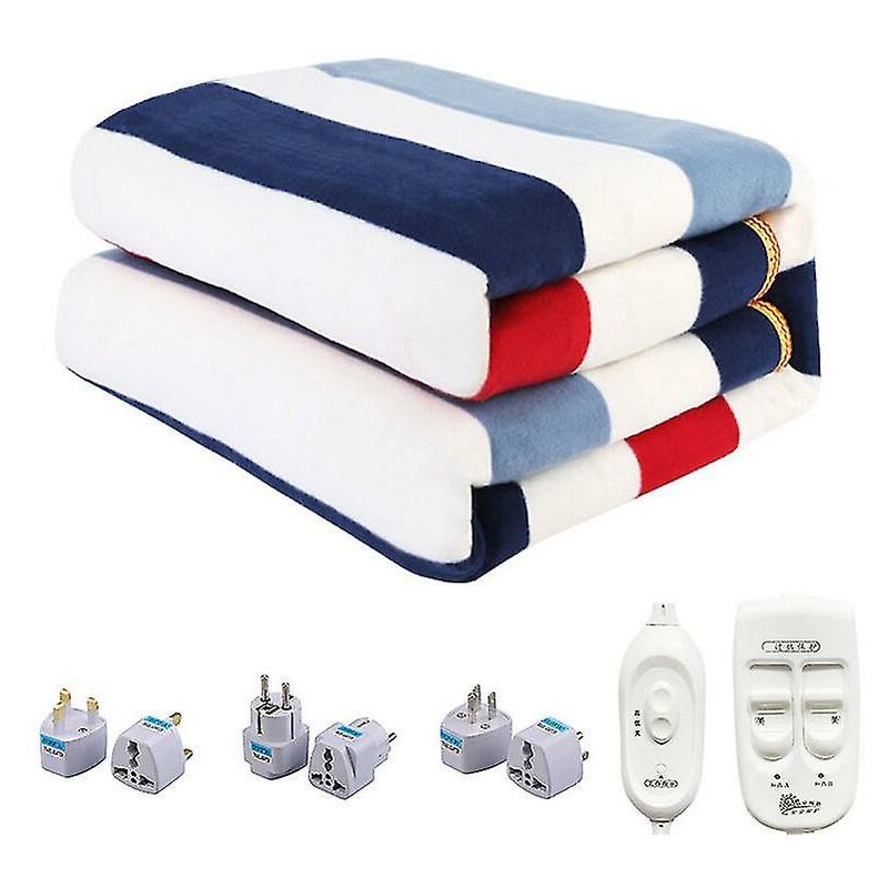 Elektrische Heizdecke Doppel 220 V Heizbett Thermostat Weiche elektrische Matratze Heizdecken Wärmer Heizteppich 180 cm (Farbe: 90 x 180 cm)