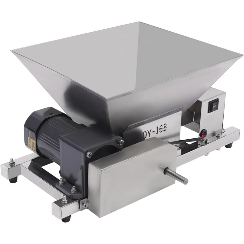 Elektrische Obstmühle, 4 l elektrischer Zerkleinerer, Obst und Brot Zerkleinerungsmaschine, Kommerzielle Obst, Brot, Brauner Zucker Brechmaschine