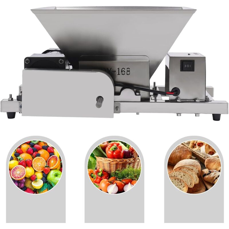 Elektrische Obstmühle, Obst und Brot Zerkleinerungsmaschine, Kommerzielle Obst, Brot, Brauner Zucker Brechmaschine