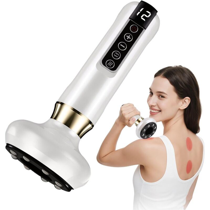 Elektrischer Anti-Cellulite Massagegerät - Wasserdichter Körperformer für Bauch, Beine, Po, Arme - Fettweg Massager für Zuhause, zur Entspannung und