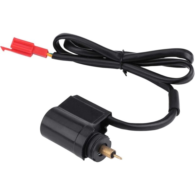 Elektrischer Choke, 2-poliger Vergaser, automatischer elektrischer Choke, passend für GY6 50ccm 125ccm 150ccm Roller-Moped