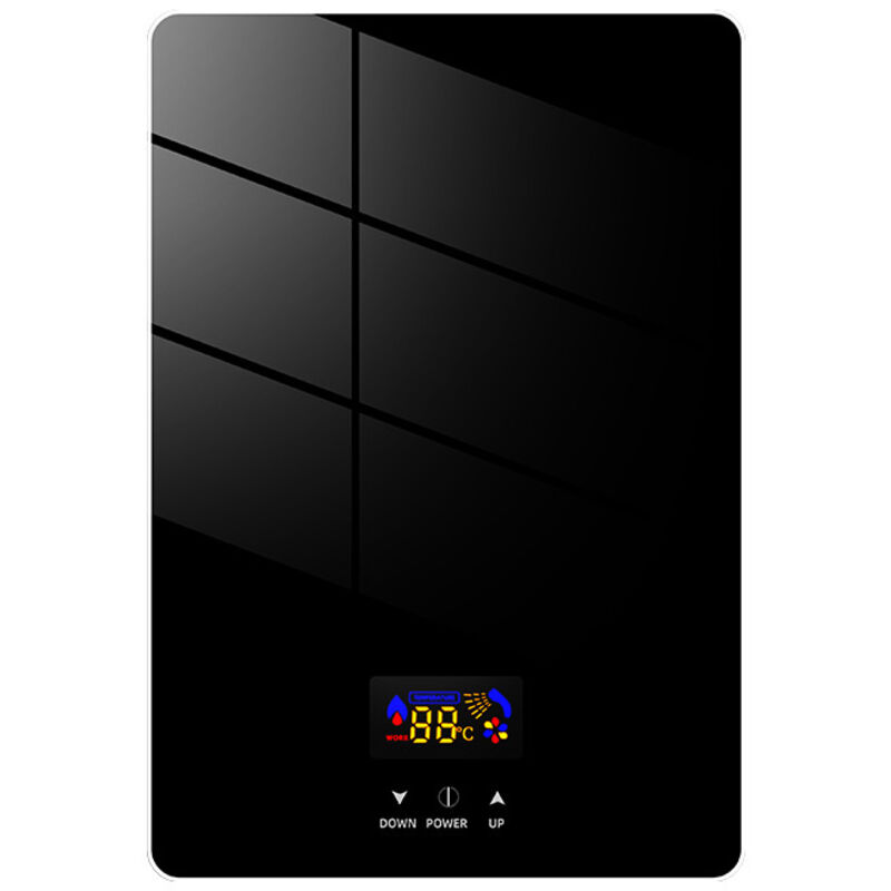 Elektrischer Durchlauferhitzer 5500 w, 220 v – digitale LED-Temperaturanzeige, wasserdicht, ideal für Zuhause, Küche, Bad und Hotel.