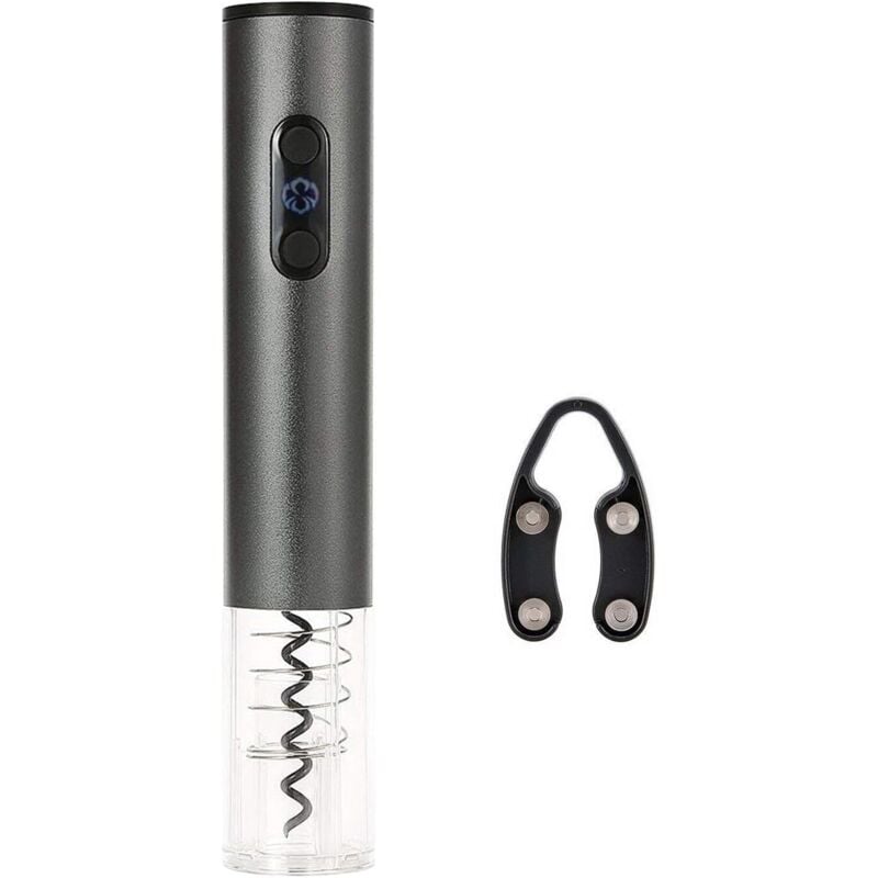 Elektrischer Flaschenöffner, Bi-Komfort, Elektrischer Korkenzieher, Automatischer Flaschenöffner, Lite Weinöffner-Set mit Automatischem Korkenzieher