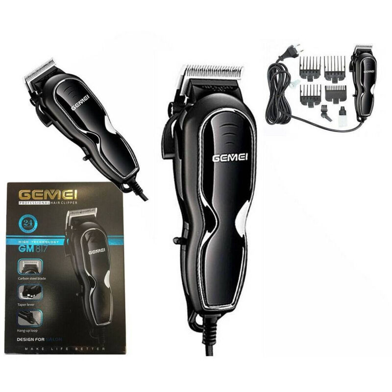 Trade Shop Traesio - Trade Shop - haarschneider elektrischer rasierer bart schnurrbart seitenschneider stahlklinge GM-817 -