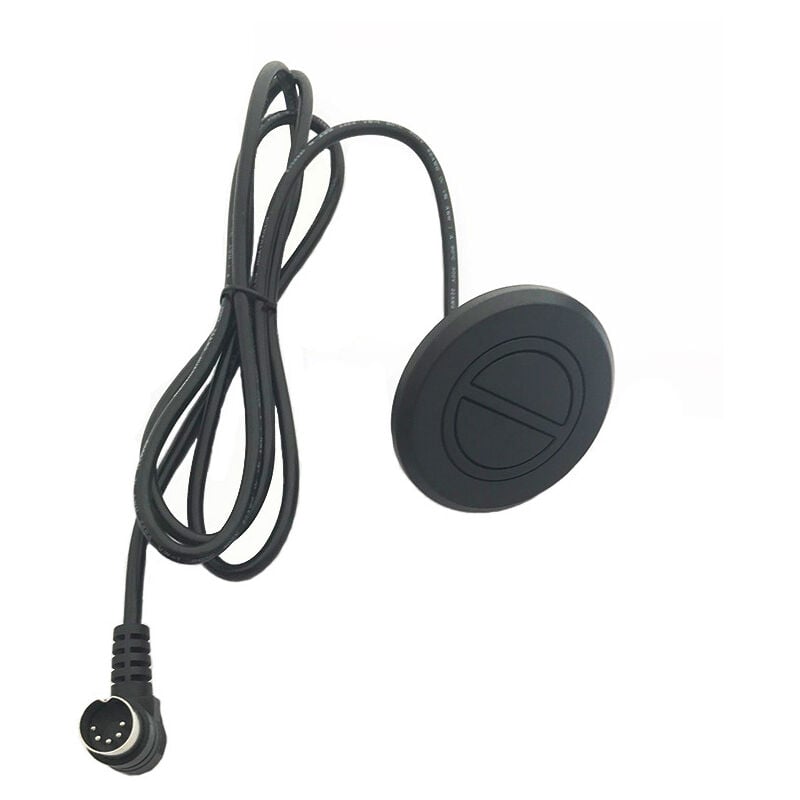 Cyslmuk - Elektrischer Sessel-Schalter, Sofa-Schalter-Controller, 2 runde Tasten, verschiebbarer Sessel-Schalter, Sessel-Fernbedienungs-Controller