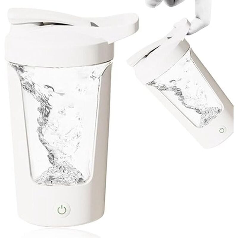 Elektrischer Shaker – Klumpenfreier Protein-Shaker mit 7000 U/min Motor, USB-C Schnellladefunktion, kabellos und wiederaufladbar – Perfekt für