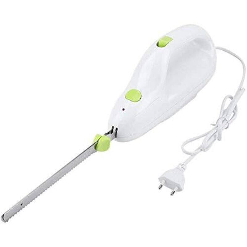 Elektrisches Brotmesser, elektrisches Gefrierfleischmesser mit 110 W starkem Motor, tragbare Klinge aus Edelstahl zum Schneiden von Fleisch, Brot,