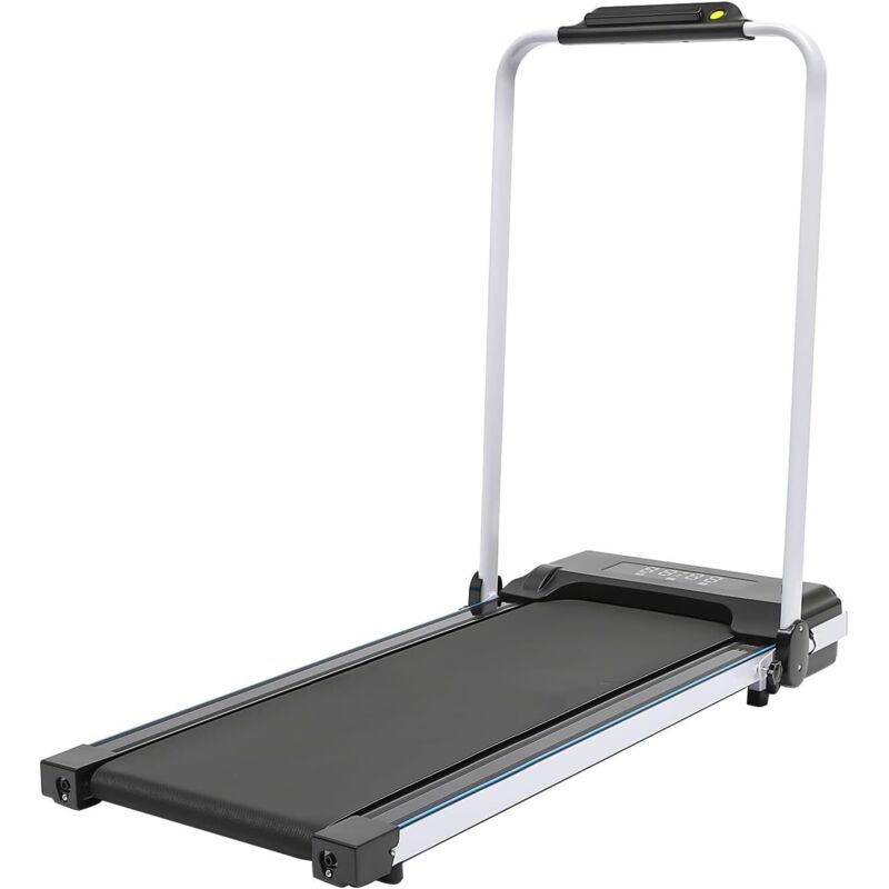 Elektrisches Laufband für Zuhause, faltbar Walking Pad 0.8-10 km/h 2HP Under Desk Schreibtisch Treadmill LED-Display und Fernbedienung für Zuhause &