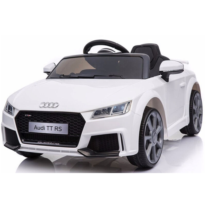 Cofi 1453 - Elektro-Kinderauto Audi tt rs Kinderauto 2x6V4AH MP3 Power Display Schwarz
