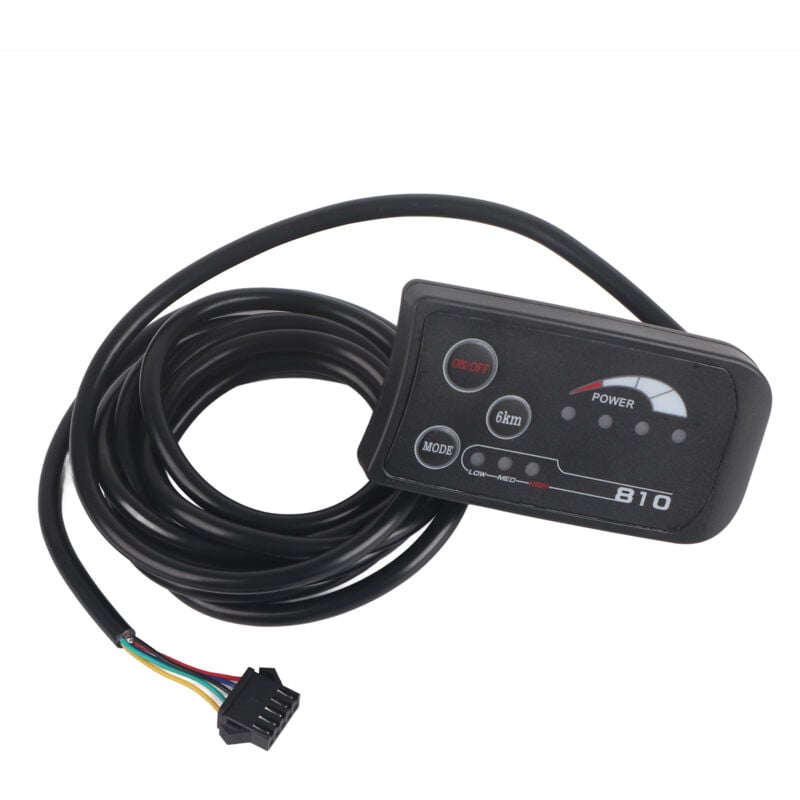 Zoternen - Elektrofahrrad 810 LED-Anzeige mit 5-Draht-Kabel-Bedienfeld