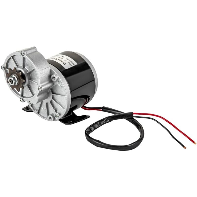 Elektromotor 12V 250W Getriebemotor Untersetzung Elektrischer Bürstenmotor 2750 U/min Elektrofahrradmotor mit Bürsten für E-Bikes Elektroroller