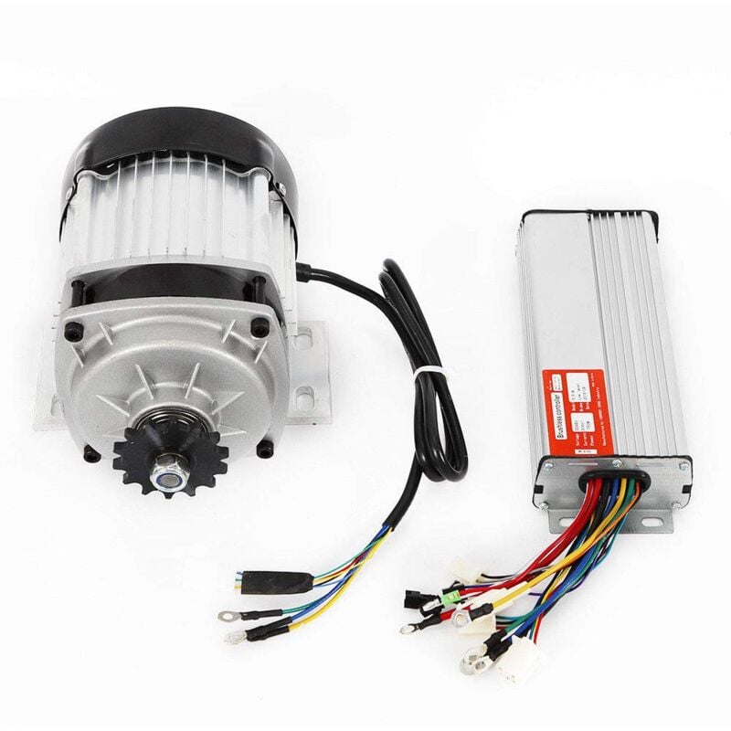 Elektromotor 48V 700W Bürstenloser Motor Set,Bürstenloser Motor Elektrofahhrad E-Bike dc Controller Brushless Electric Motor