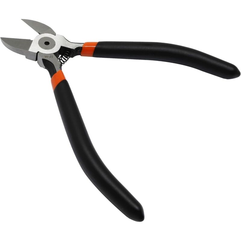 Bluedeer - Elektronik Drahtschneider,6 Zoll Schwarz Präzision Seitenschneider, Klein Ultrascharf Präzisionsschneide-Zange Für Modellbau, Feine