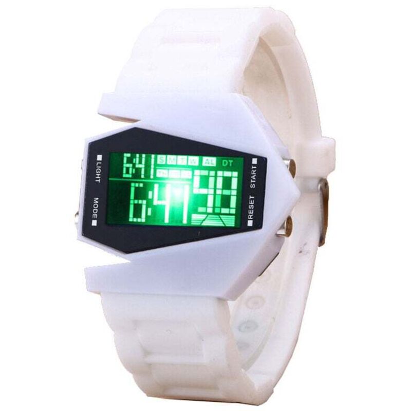 Elektronische Armbanduhr, Flugzeuguhr, digitale Flugzeug-Armbanduhr