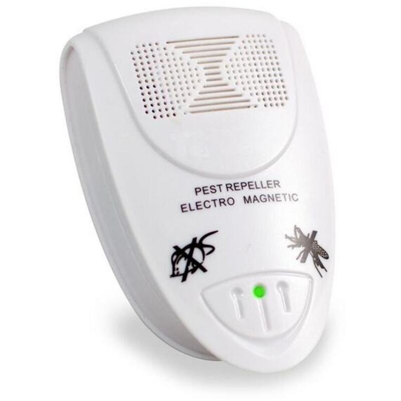 Elektronischer Ultraschall-Nagetier- und Insektenvertreiber, wirksame Bekämpfung von Ratten, Mäusen, Mücken, Kakerlaken, Spinnen, Bettwanzen, Flöhen,