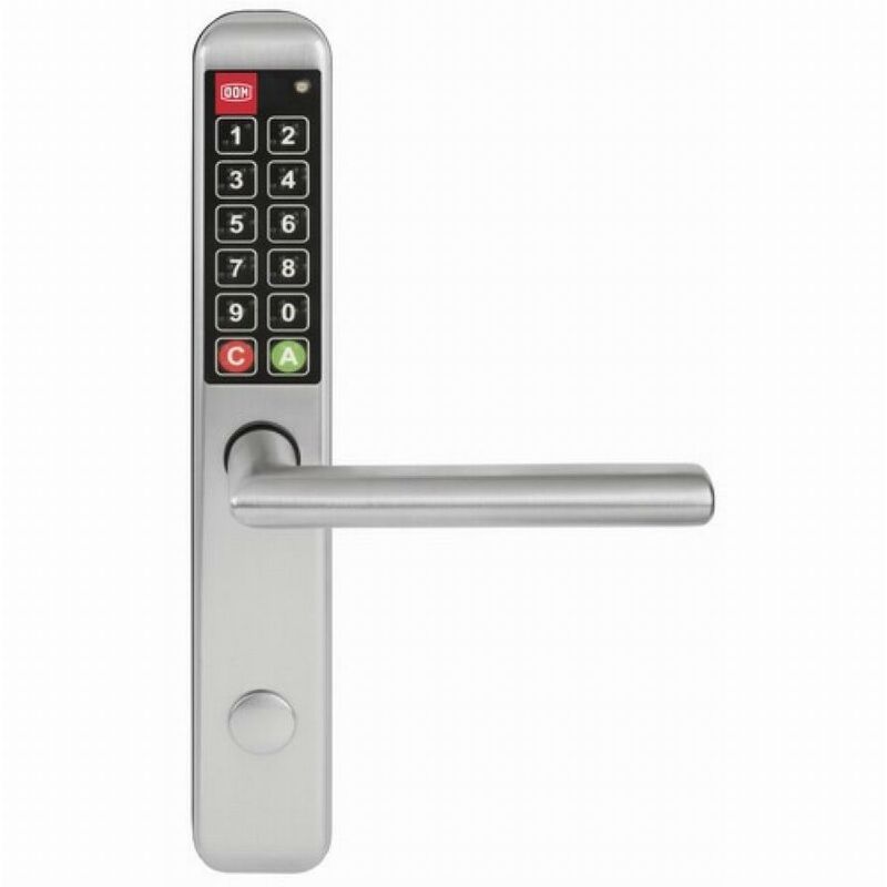 Elektronisches Codeschloss Easykey Slim DOM METALUX - Achsabstand 70 mm - XS40SD7DL-10