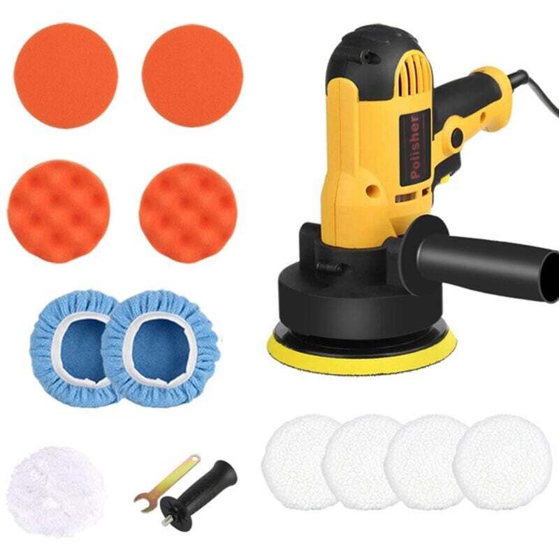 Elektropoliermaschine, 700 W, für Metall und Möbel, Multifunktions-Poliermaschine zum Glasieren, Versiegeln und Autopolieren mit einstellbarer