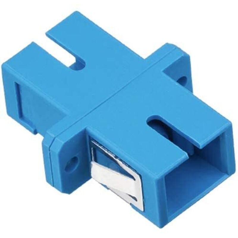 Elfcam - 5er-Pack Glasfaseradapter sc/upc Buchse zu Buchse – Simplex Singlemode, Hochpräzise