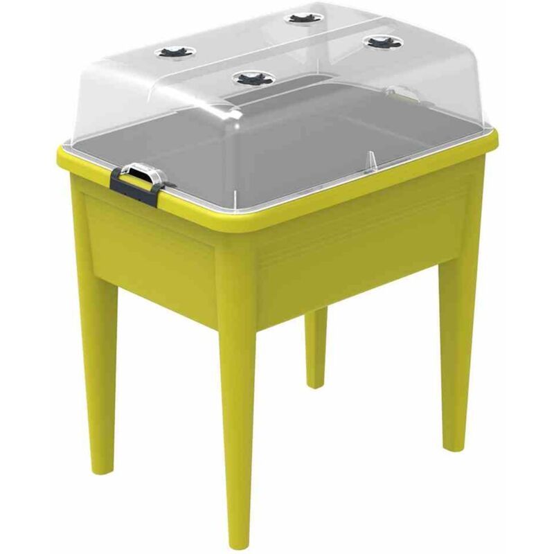 Hochbeetdeckel XXL, 74,8x56,6x22,3 cm, aus Kunststoff in transparent, zu Anzuchttisch super XXL