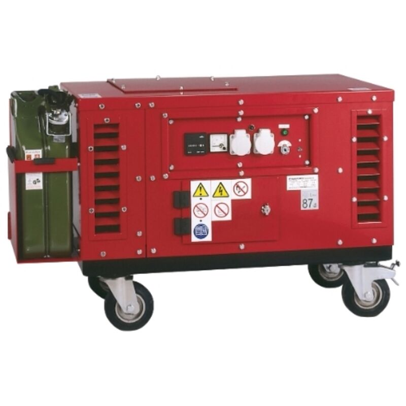 4-Radsatz für luftgekühlte Stromerzeuger