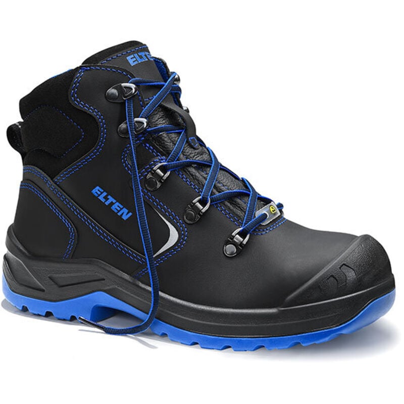Elten Gmbh - Sicherheitshalbschuh Damen Lena Mid black-blue esd src S3 Gr. 42