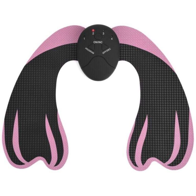 EMS-Gesäßstraffungs-Massagegerät – Hüftmuskelstimulation – Schwarz und Rosa – Körperformung