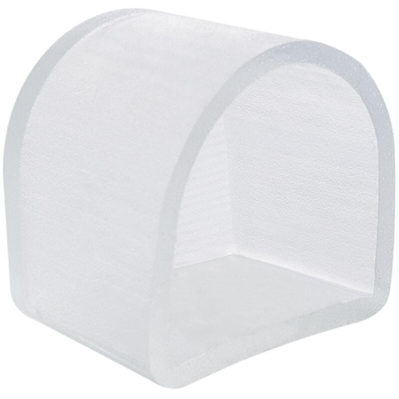 Efectoled - Endkappe LED-Streifen Neon 7.5W/m Einfarbig 220V ac 60 LED/m Halbrund 180º IP67 nach Mass Schnitt alle 100 cm Weiß