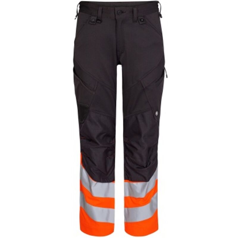 ENGEL Warnschutz Bundhose Safety Herren 2546-314 Gr. 48 anthrazit grau/orange