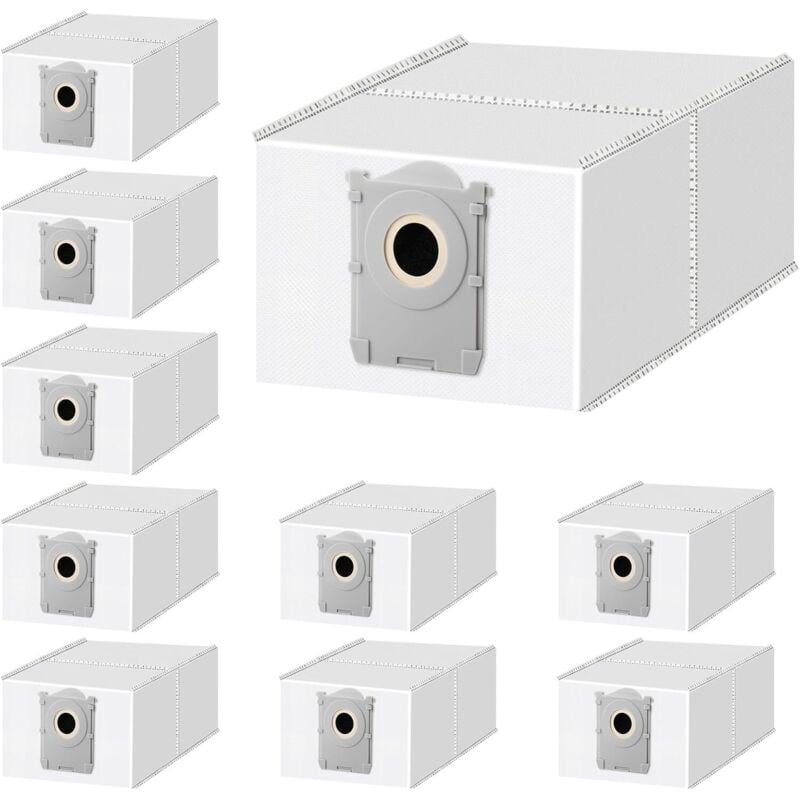 Ensemble de 12 sacs à poussière pour ECOVACS DEEBOT X9 PRO OMNI / T50 Max / T50 Pro / T50 Omni / T50 Pro Omni / T50 Max Pro / X8 PRO Omni / X8 OMNI