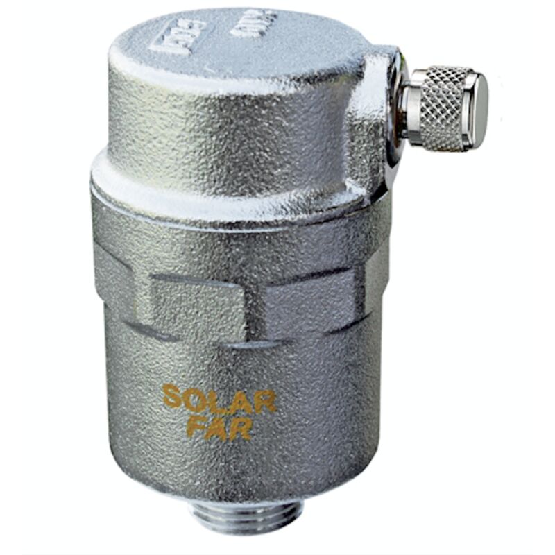 FAR - Entlüftungsventil mit horizontalem Ablass für Solaranlagen 2042 3/8'
