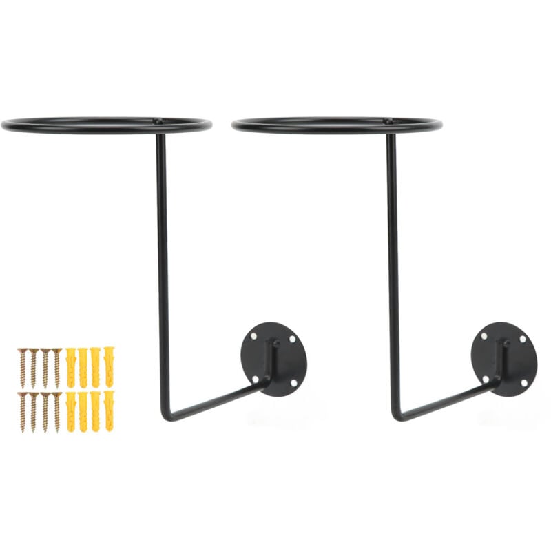 Eosnow 2 Stück Motorrad-Helmhalter, Wandmontage, Präsentationsständer für Jacken, Mäntel, Hüte, tanzende Masken, Bälle