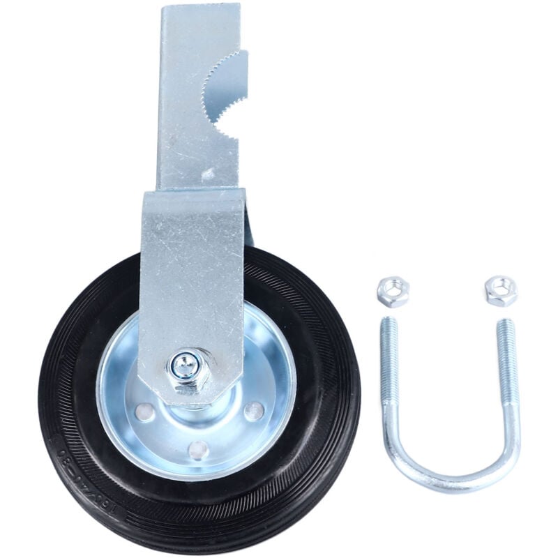 6 -Zoll -Tor Caster 500 lbs Ladung Last -Tragetastkettenglied Zaunrad für 1 5/8 bis 2 Rundenrohr - Eosnow