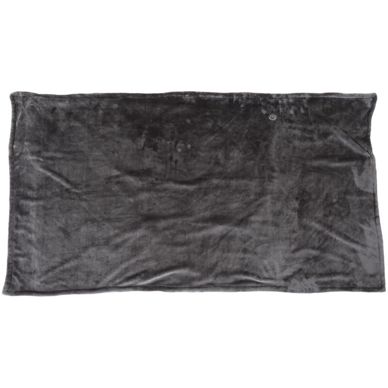 Elektrische Heizdecke, 5 v, USB-betrieben, 3 Stufen, verstellbar, schnelle Erwärmung, 150 x 85 cm, beheizte Überwurfabdeckung für Büro, Grau - Eosnow