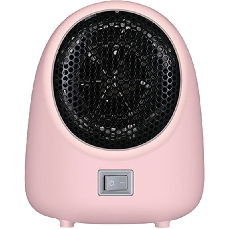 Eosnow Mini -Heizung schneller Heizung Überhitzung Schutz Kleiner Raumwärmer für Home Tisch Pink EU Stecker 220 V
