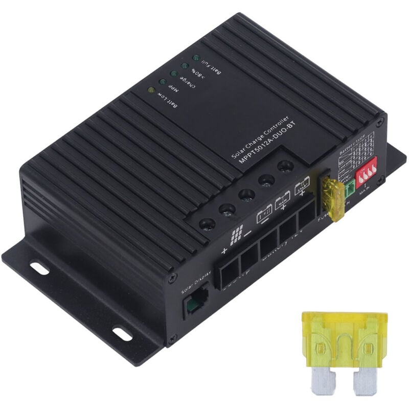 Eosnow - mppt Solar Lade-Entlade-Controller Dual Batterie Laden 12 v Solar Controller MPPT5012A doppel (12A)
