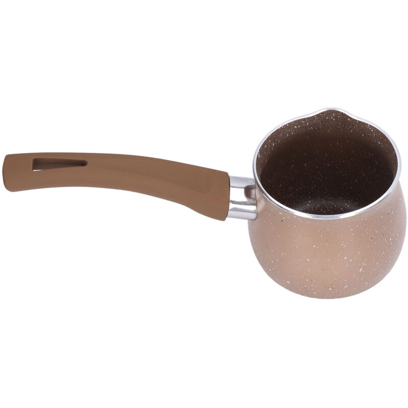 Eosnow Nicht -STIAK -Milchpfanne 8 cm Durchmesser Aluminiumlegierung Kochtopf für Kaffee Butter Schokolade