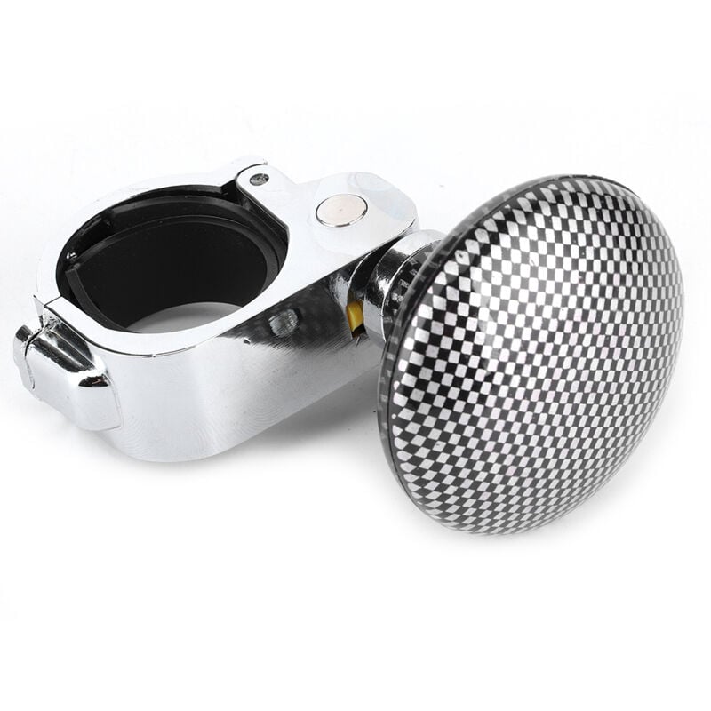 Ej.Life lenkrad drehknopf,Lenkradknauf, Universal Auto Lenkrad Knopf Power Ball Zusatzhandgriffsteuerung Lenkhilfe Fixlenker für Auto, Traktor,