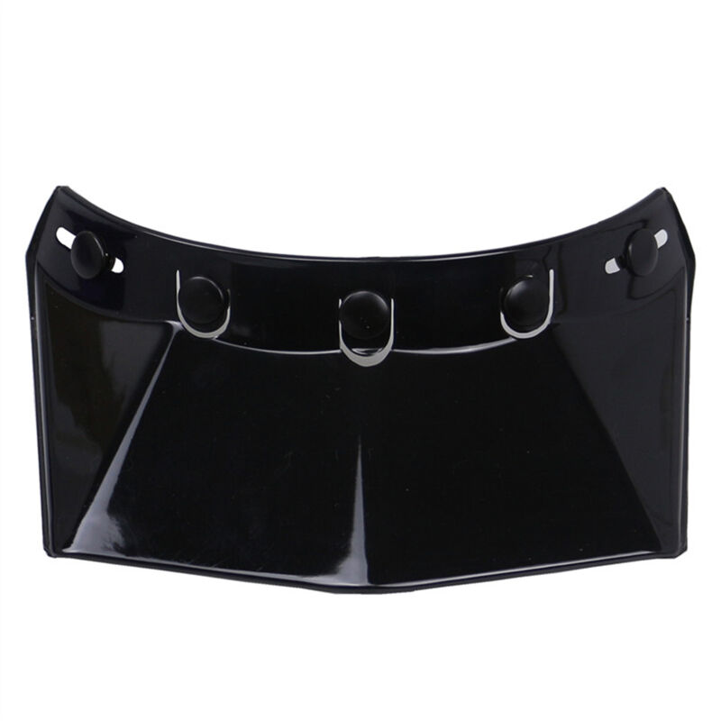 Eosnow Universelles 5-Snap-Visier für offene Motorradhelme. Wind-Flip-Up-Cap-Zunge