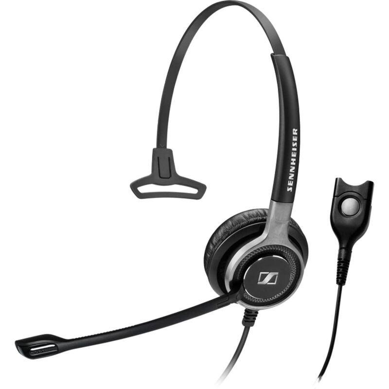 Sennheiser - epos i Impact sc 638 - Century - Kopfhörer - supra-auraler Kopfhörer - mit Cable - Easy Disconnect - Schwarz mit Silber