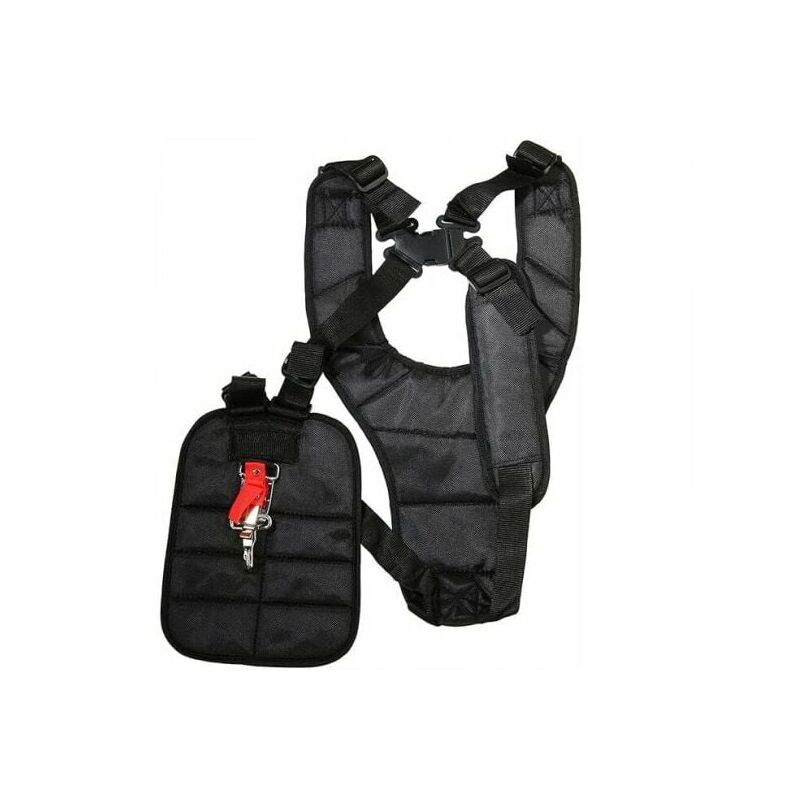 Imbracatura ergonomica per tosaerba a doppia spalla, imbracatura multifunzione regolabile per decespugliatore o giardinaggio