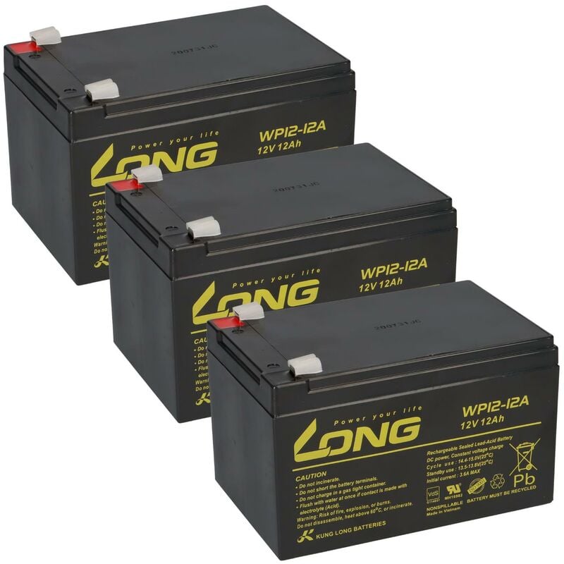 Kunglong - Ersatz Batterie Akku-Pack kompatibel für E-Scooter sxt 500 eec Elektroroller E-Roller