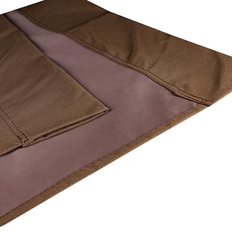 Ersatz-Bezug Doppel-Sonnenliege Stoffbezug Gartenliege xxl Duo-Relaxliege Liege Braun