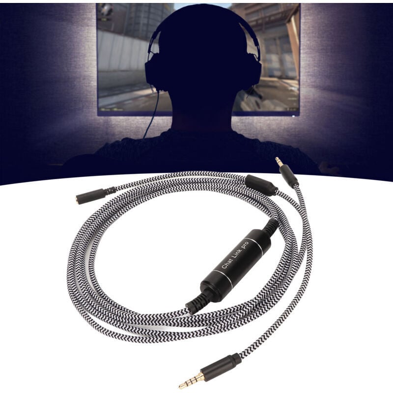 Ersatz-Chat-Link-Kabel, Noise Cancelling-Capture-Karte, Chat-Link-Audiokabel für HD60 x HD60PRO für Switch für PS4 mumu