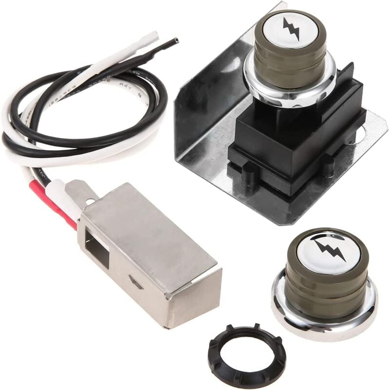 Ersatz-Elektronik-Gaszündungsset für Weber 91360 Spirit E-310, E-320 200, E-210, Spirit 300 und andere Gasgrills (2009–2012) mit seitlichem