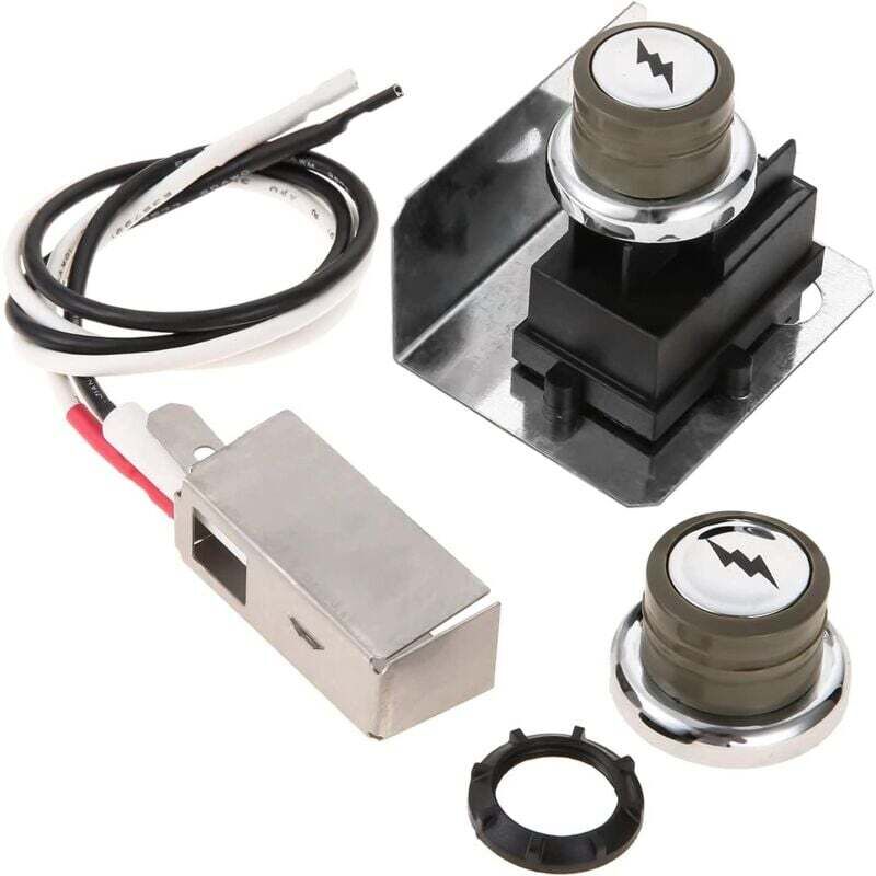 Ersatz-Elektronik-Gaszündungsset für Weber 91360 Spirit E-310, E-320 200, E-210, Spirit 300 und andere Gasgrills (2009–2012) mit seitlichem